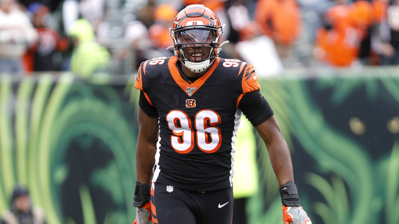 Cincinnati Bengals defensive end Carlos Dunlap