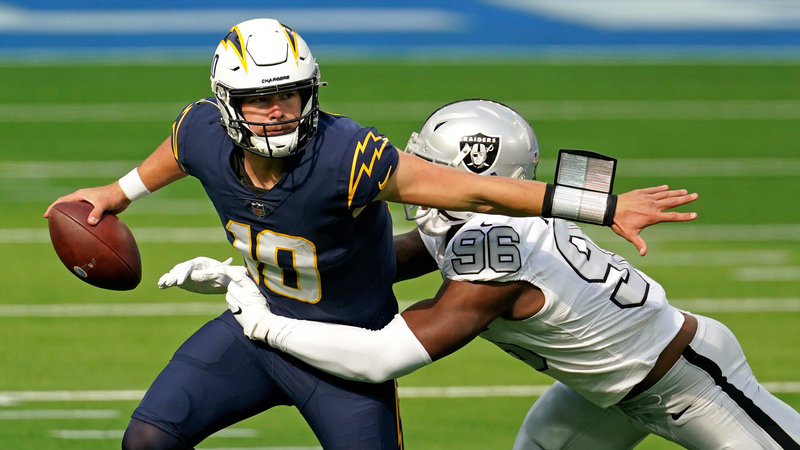 Los Angeles Chargers quarterback Justin Herbert