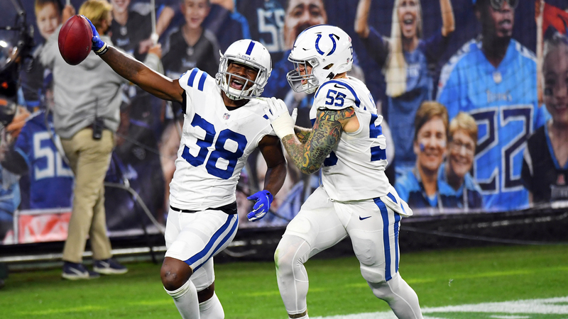 Indianapolis Colts cornerback T.J. Carrie