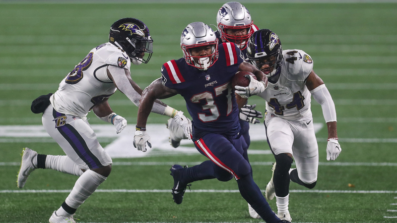 New England Patriots' Damien Harris