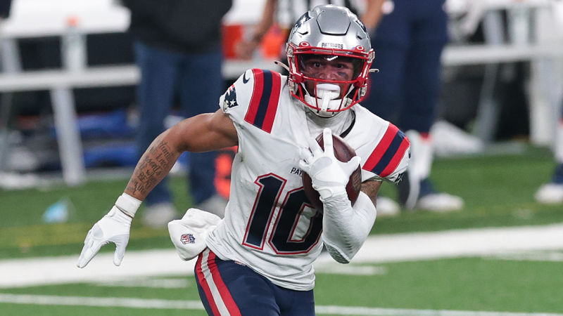 New England Patriots receiver Damiere Byrd