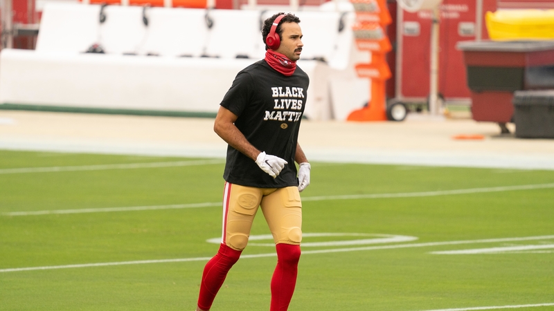 San Francisco 49ers wide receiver Dante Pettis