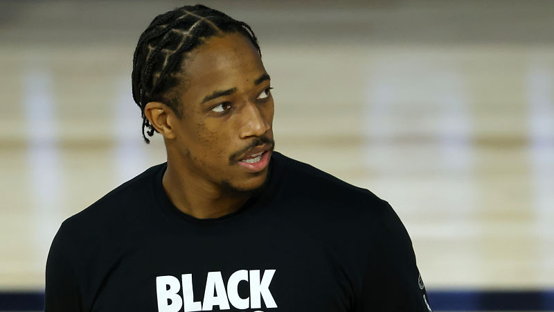 San Antonio Spurs forward DeMar DeRozan