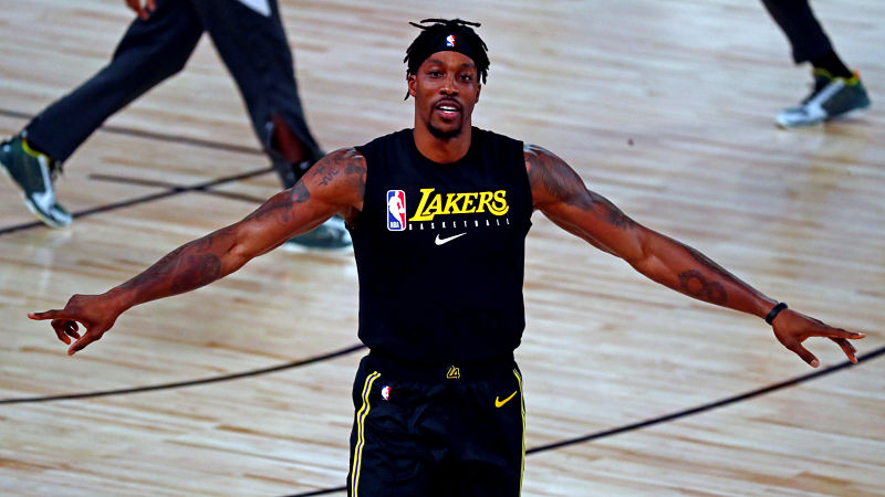 Philadelphia 76ers center Dwight Howard