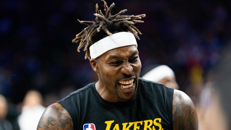 Los Angeles Lakers center Dwight Howard