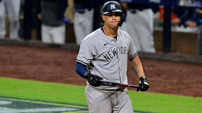 New York Yankees catcher Gary Sanchez