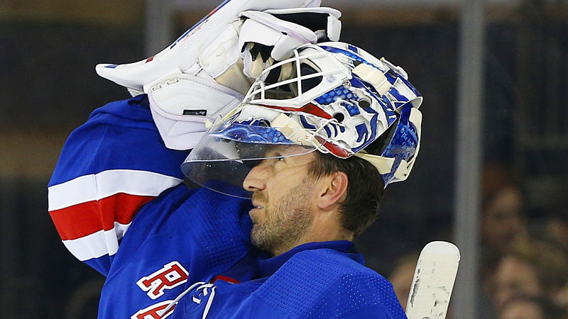 New York Rangers goaltender Henrik Lundqvist
