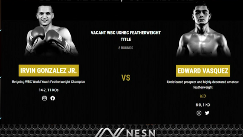 Professional Boxer Irvin Gonzalez Jr.