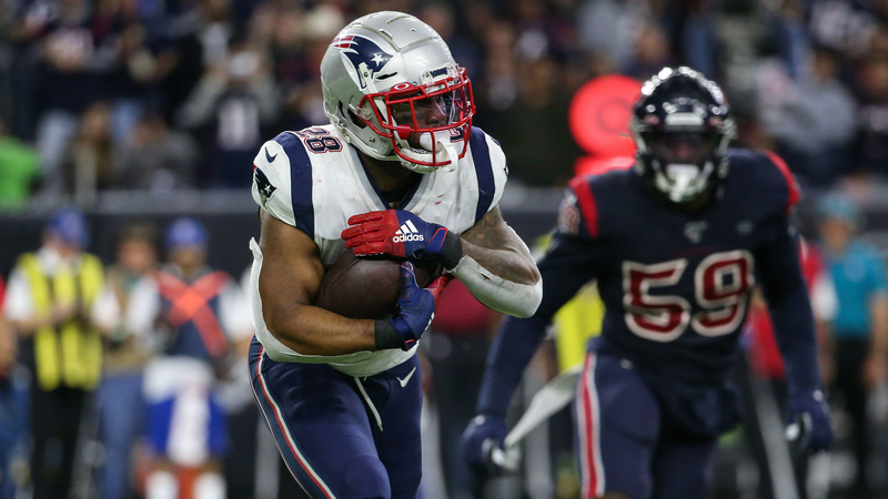 New England Patriots running back James White