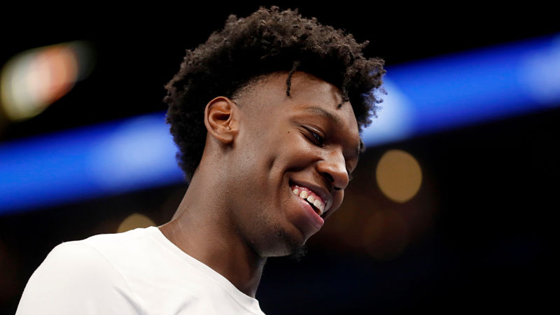 Memphis center James Wiseman