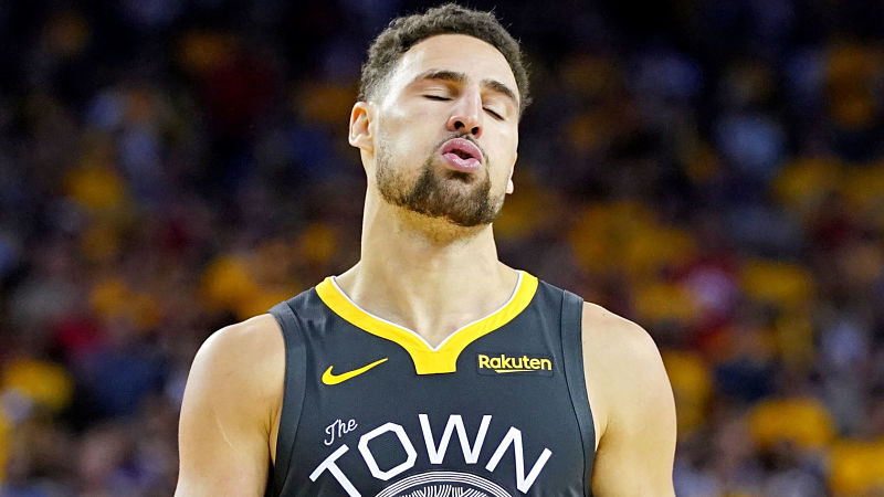 Golden State Warriors guard Klay Thompson