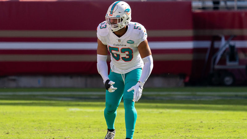 Miami Dolphins middle linebacker Kyle Van Noy