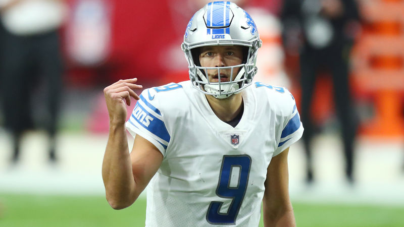 Detroit Lions quarterback Matthew Stafford