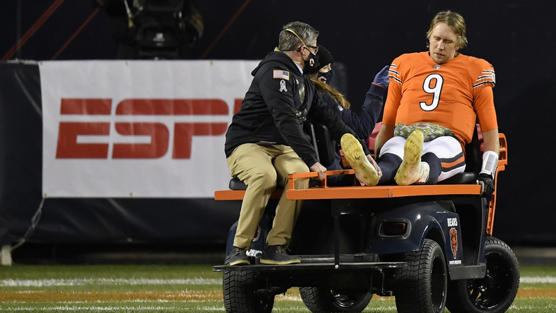 Chicago Bears quarterback Nick Foles