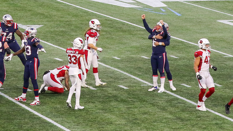 New England Patriots kicker Nick Folk