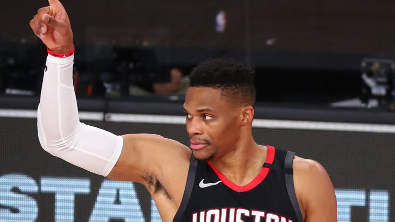 Houston Rockets guard Russell Westbrook