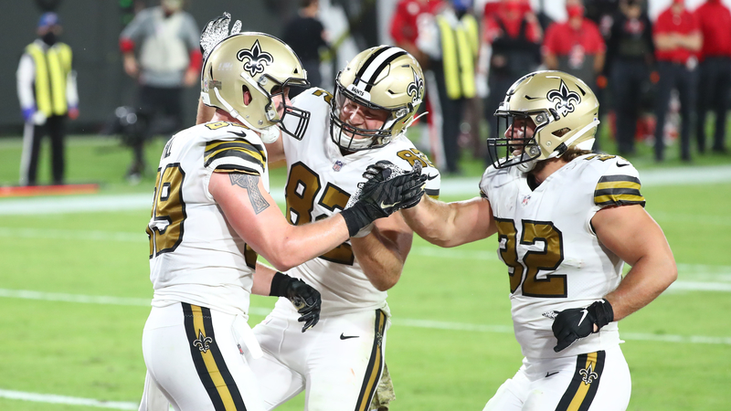 New Orleans Saints tight end Josh Hill