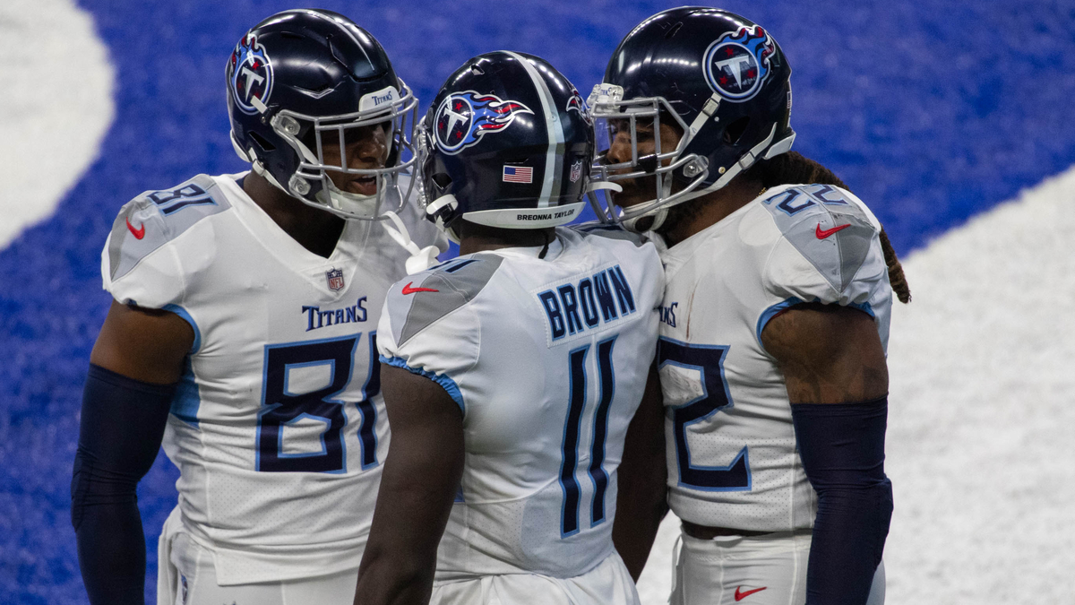 Tennessee Titans wide receiver A.J. Brown