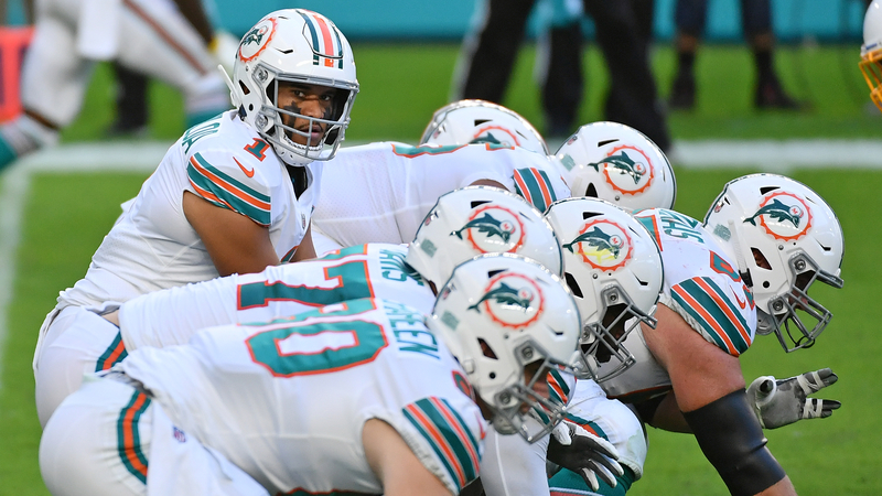 Miami Dolphins quarterback Tua Tagovailoa