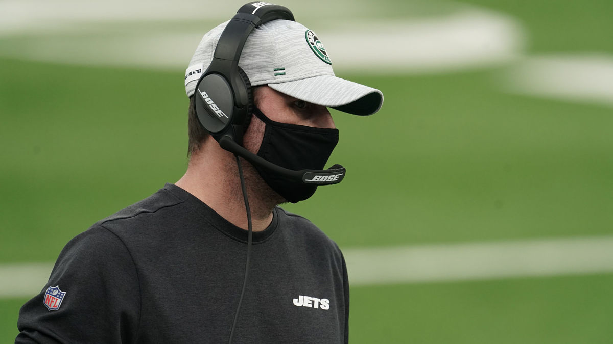 New York Jets head coach Adam Gase