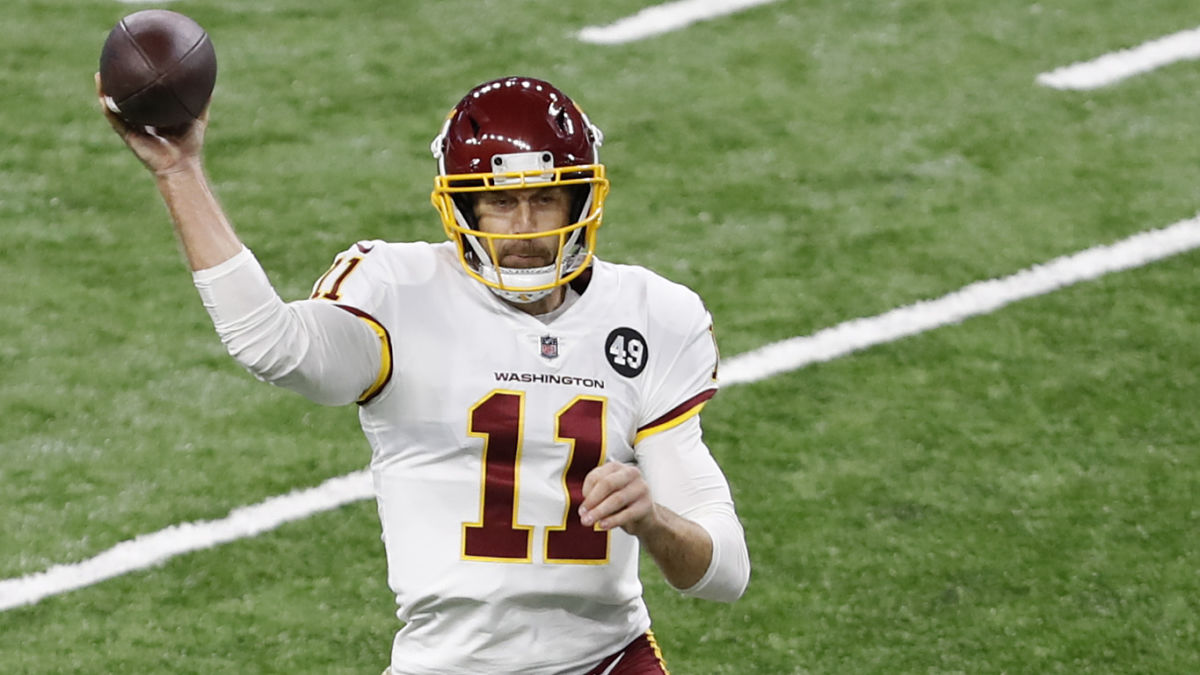 Washington Football Team quarterback Alex Smith