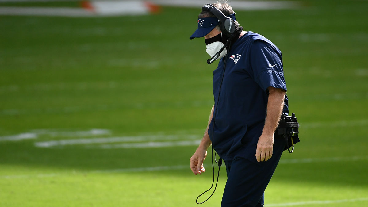New England Patriots head coach Bill Belichick