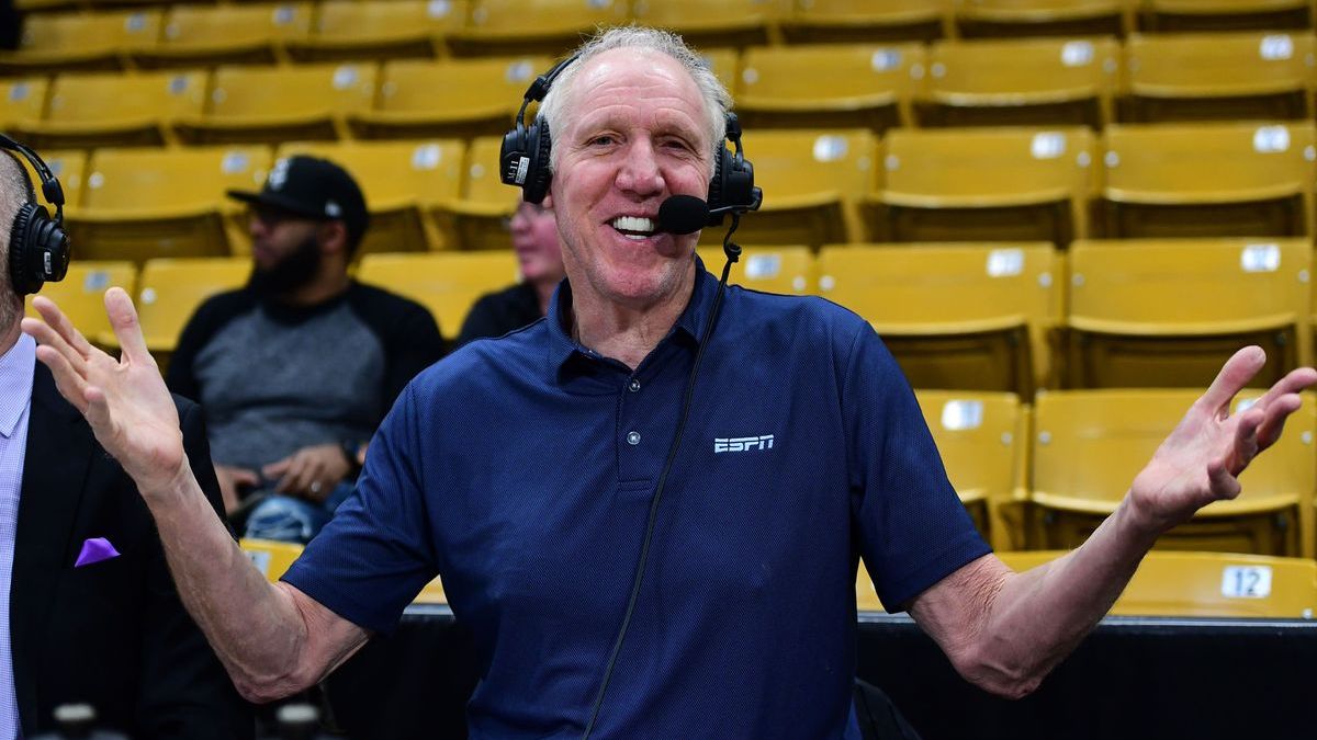 ESPN broadcaster Bill Walton