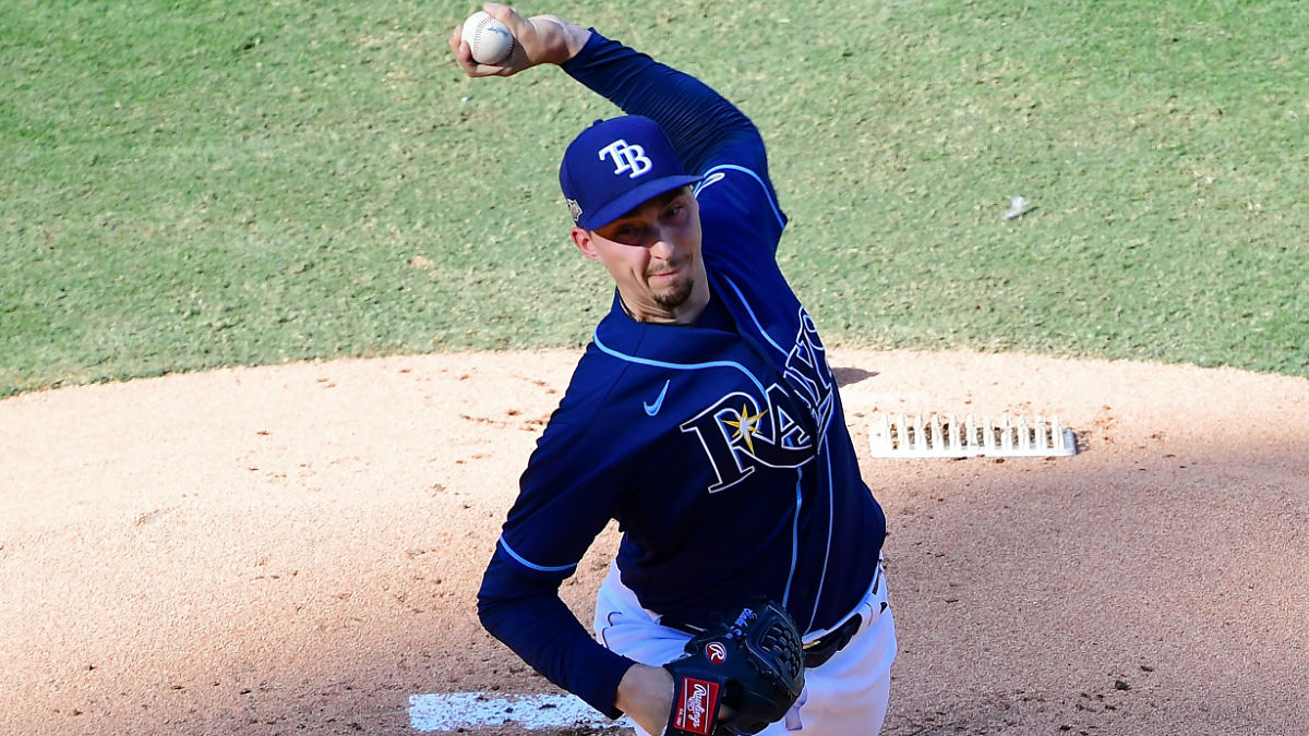 Tampa Bay Rays pitcher Blake Snell