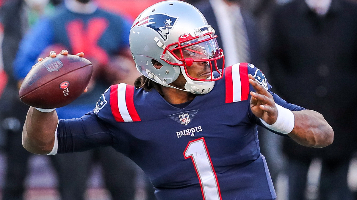 New England Patriots quarterback Cam Newton