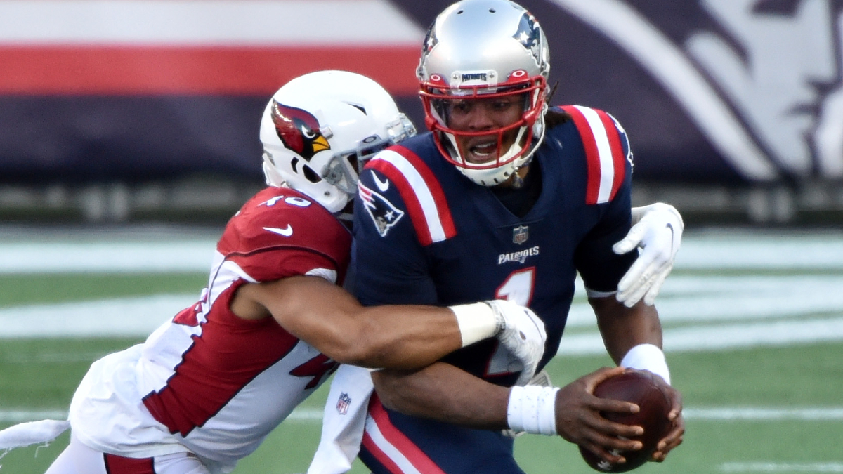 New England Patriots quarterback Cam Newton