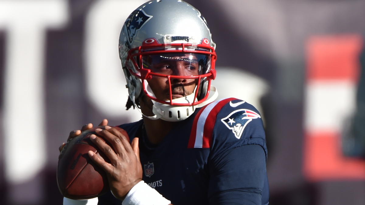 New England Patriots quarterback Cam Newton