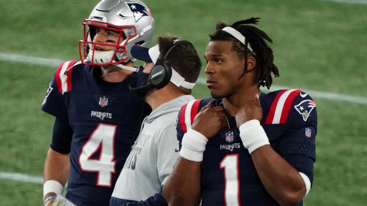 New England Patriots quarterback Cam Newton
