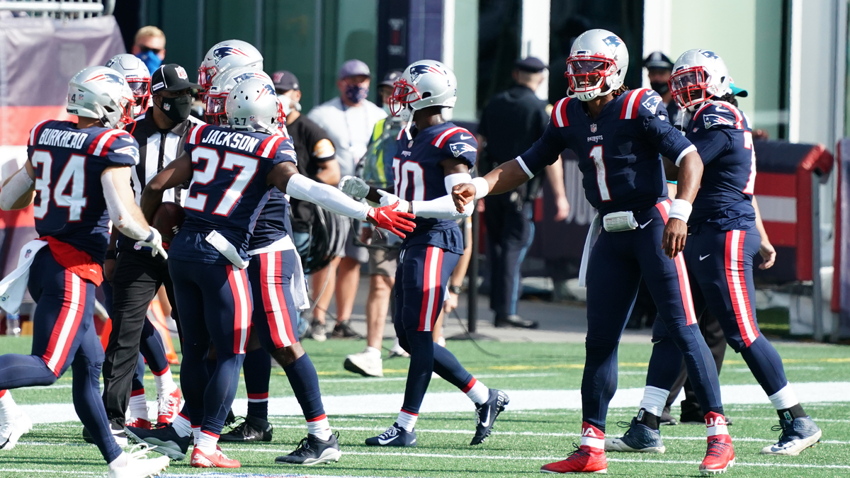 New England Patriots Quarterback Cam Newton