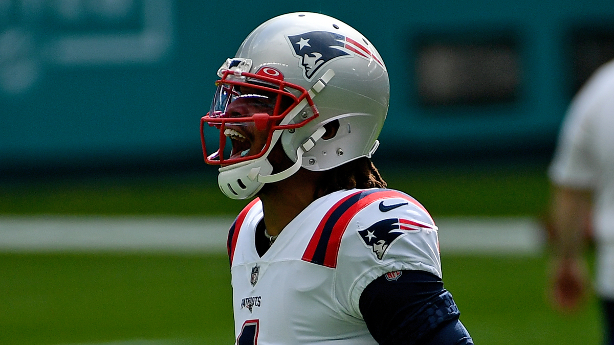 New England Patriots Quarterback Cam Newton