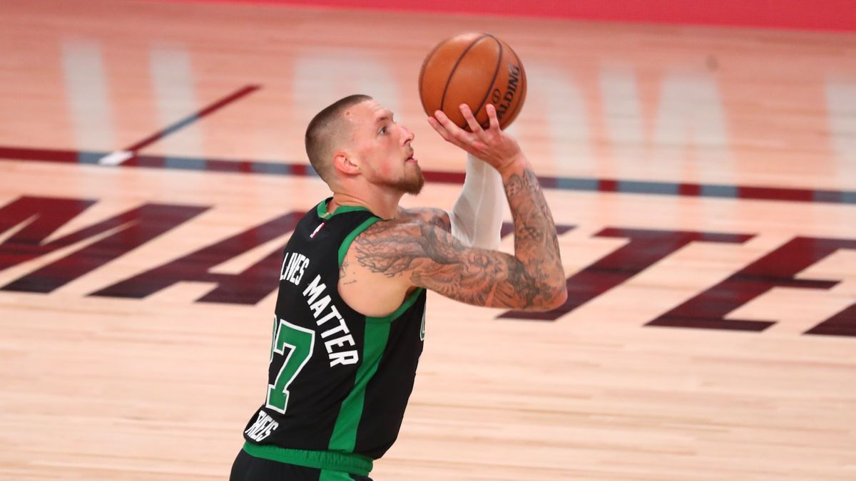 Boston Celtics center Daniel Theis