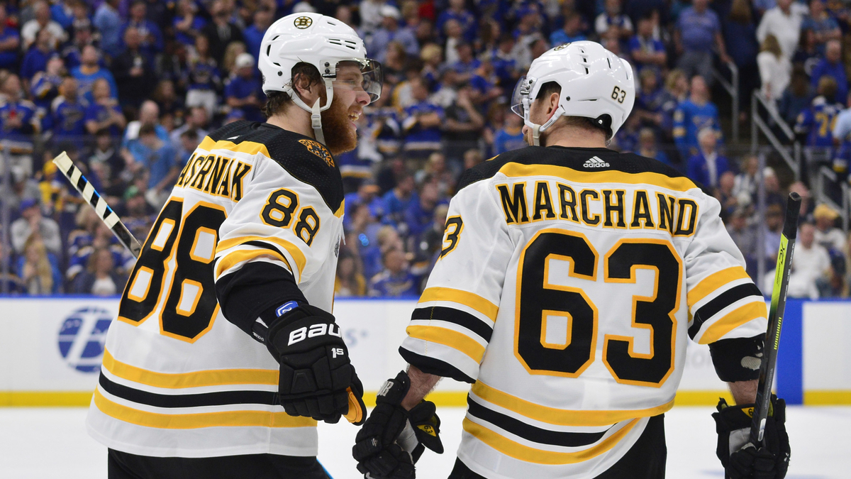 Boston Bruins Forwards David Pastrnak