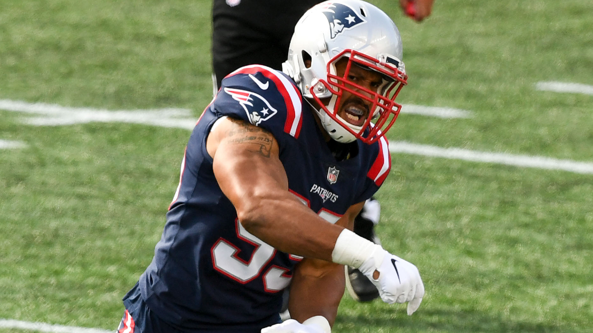 New England Patriots defensive end Derek Rivers