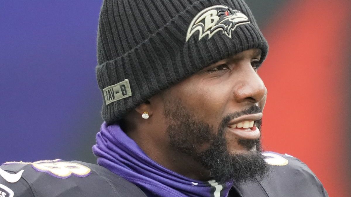 Baltimore Ravens wide receiver Dez Bryant