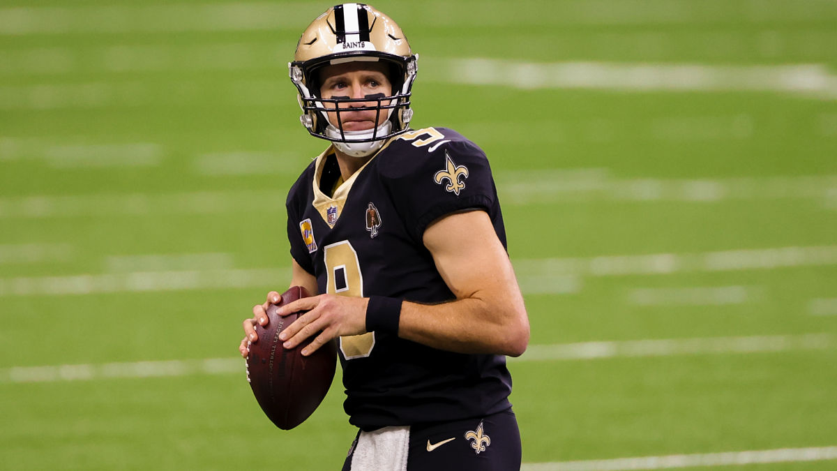 New Orleans Saints quarterback Drew Brees