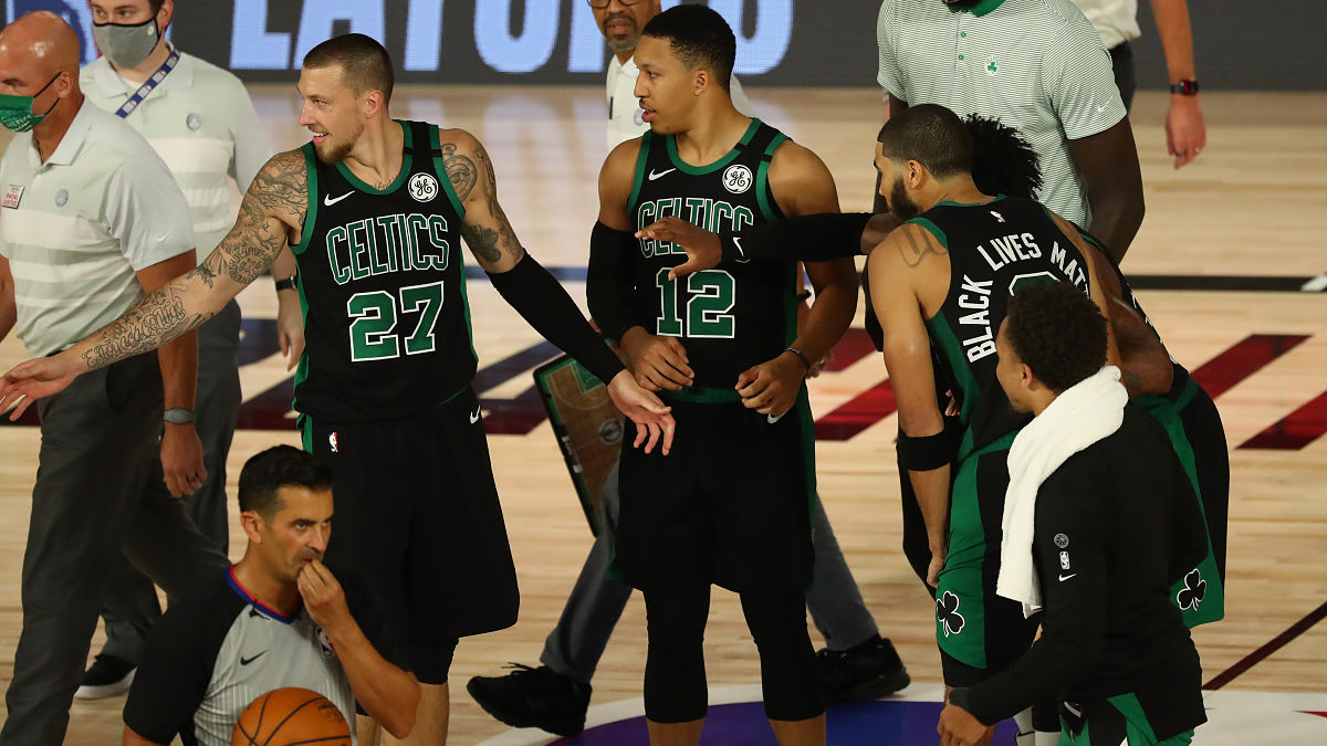 Boston Celtics forward Grant Williams