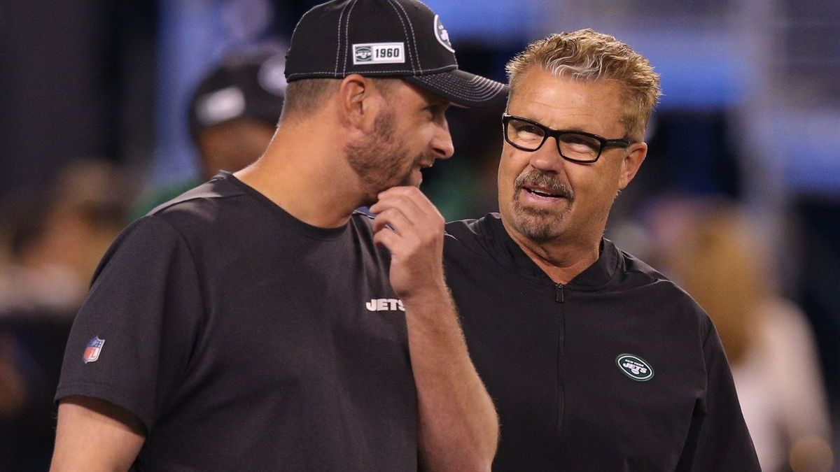 New York Jets head coach Adam Gase, former defensive coordinator Gregg Williams