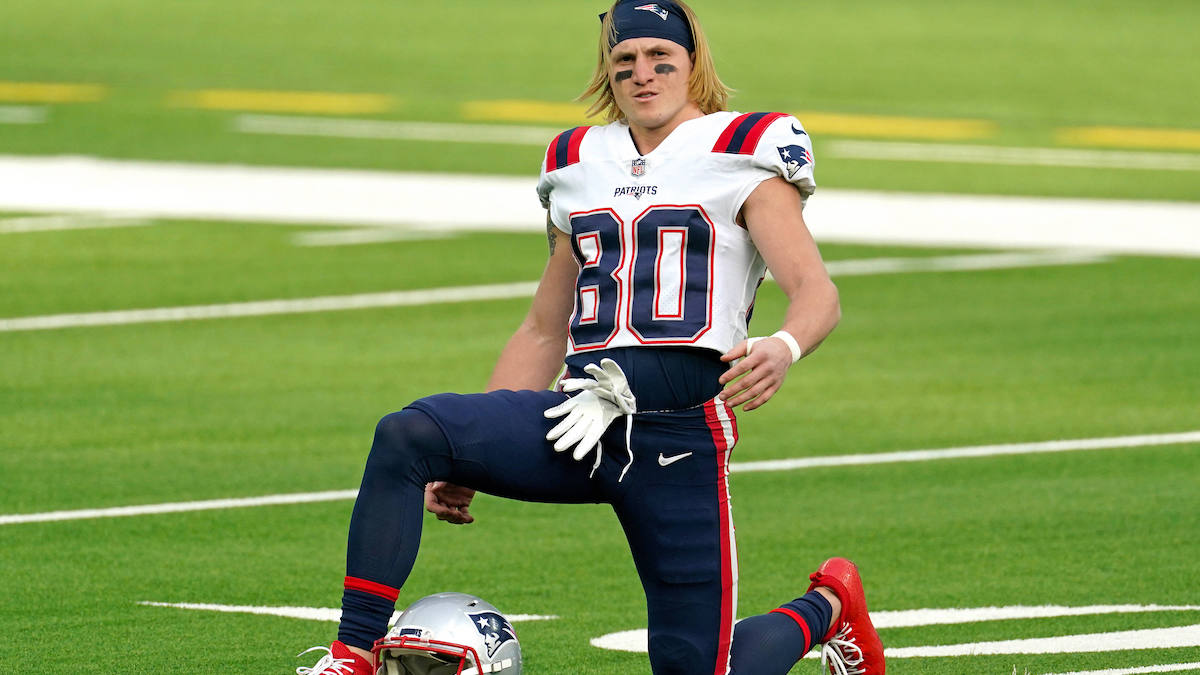 New England Patriots wide receiver Gunner Olszewski