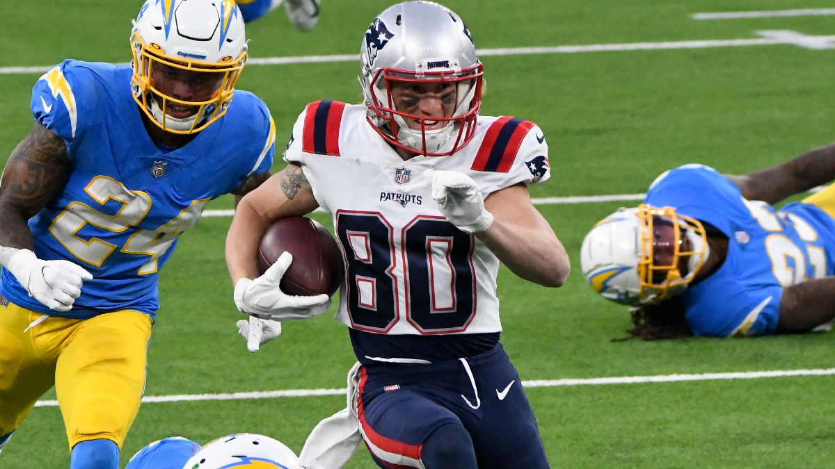 New England Patriots wide receiver Gunner Olszewski
