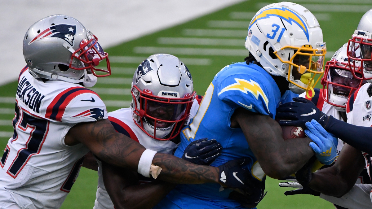 New England Patriots cornerback J.C. Jackson