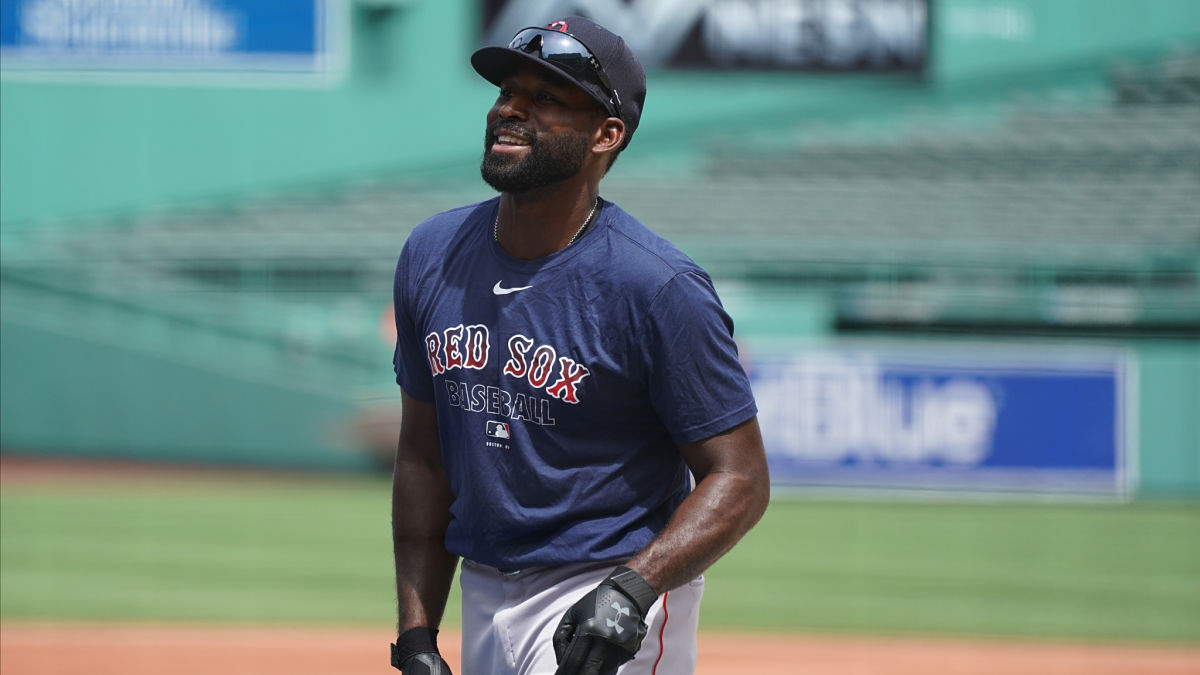 MLB Free Agent center fielder Jackie Bradley Jr.