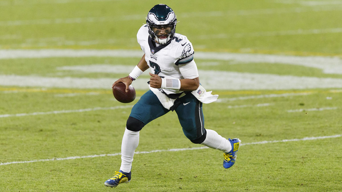 Philadelphia Eagles quarterback Jalen Hurts