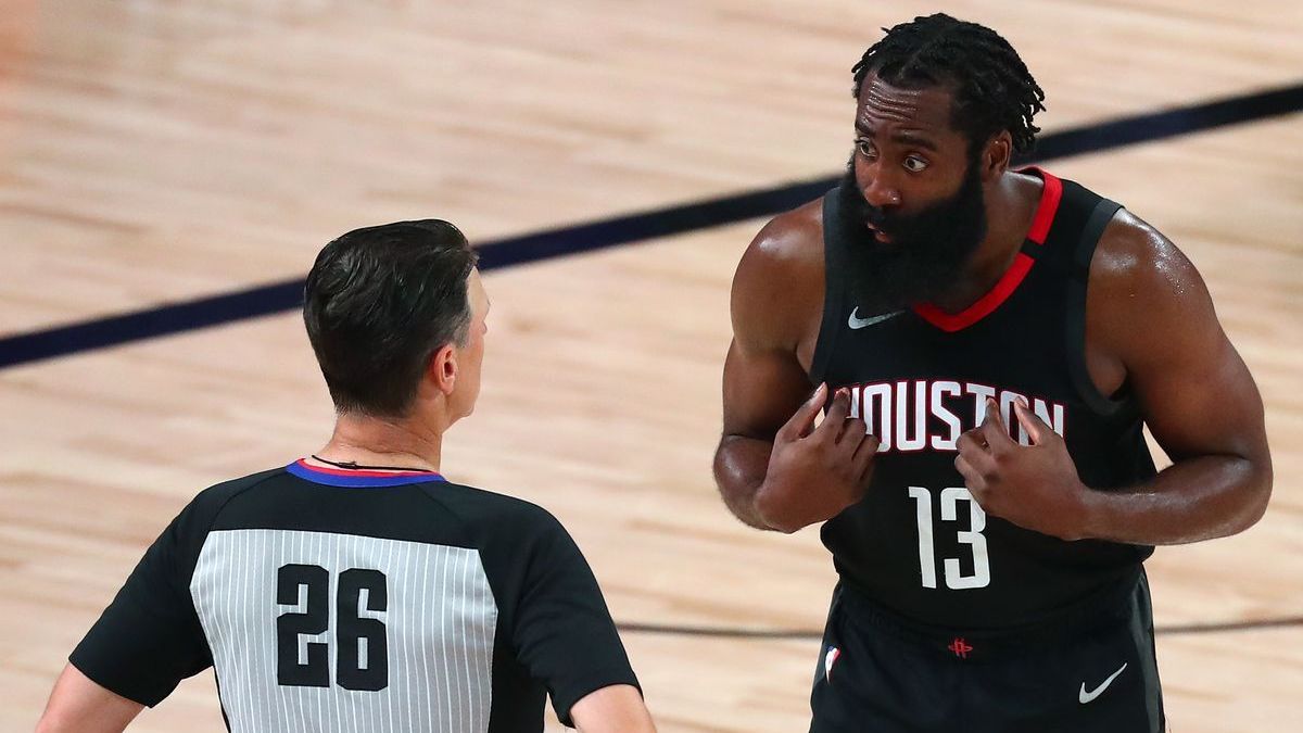 Houston Rockets guard James Harden