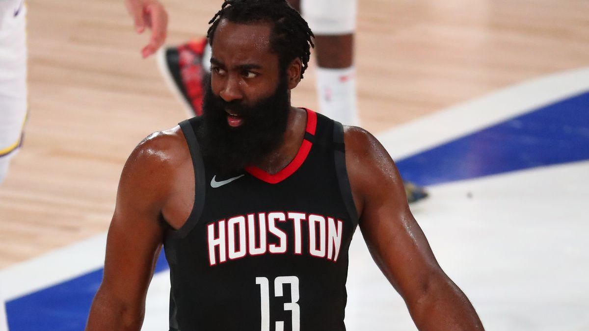 Houston Rockets guard James Harden