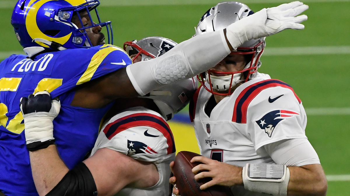 New England Patriots quarterback Jarrett Stidham
