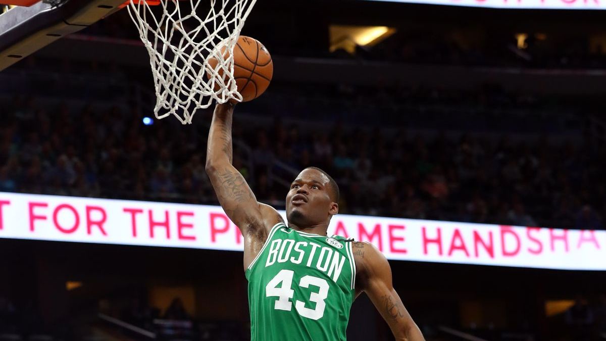 Boston Celtics guard Javonte Green